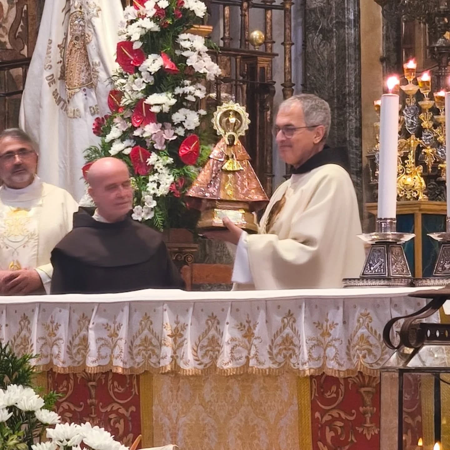 Misa del padre general de la Orden Franciscana